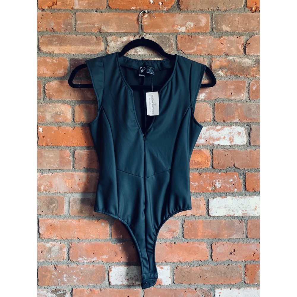 Windsor leather bodysuit